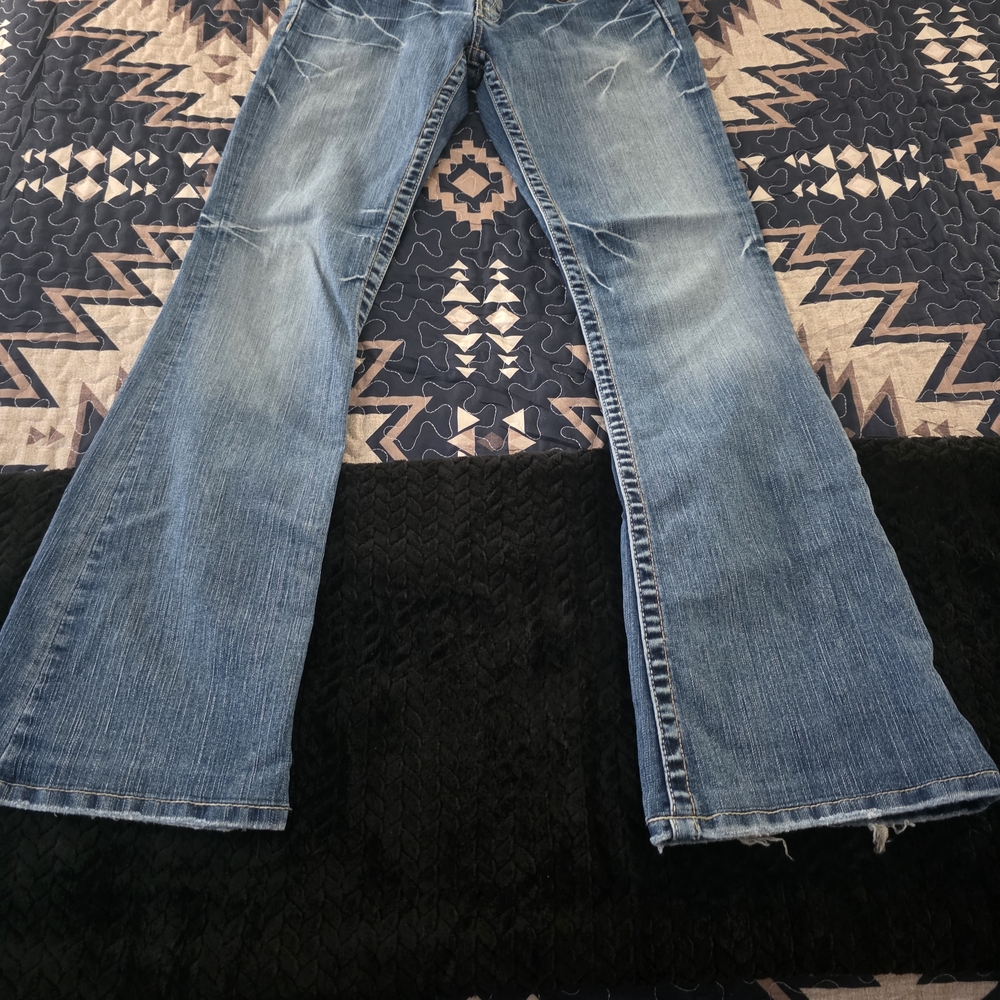 BKE Flare Women's Jeans in Blue